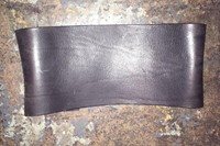 Oversized leather belt, 1996