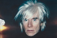 Andy-Warhol,-Self-Portrait-in-Fright-Wig,-1986,-Po