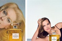 Poses for Chanel No.5, then and now