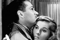 Laurence Olivier and Joan Fontaine in Rebecca, 1940