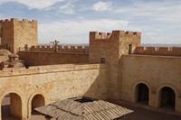 An arial view of medieval Jerusalem