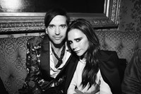 Alister Mackie and Victoria Beckham