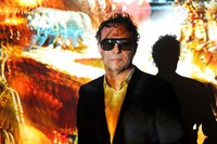 Marco Brambilla wearing 3D glasses