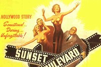 Sunset Boulevard poster, 1950