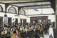L. S. Lowry, Ancoats Hospital Outpatients&#39; Hall 1952
