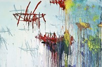 Lepanto, Part VI, 2001, acrylic, wax crayon on canvas, 211,5