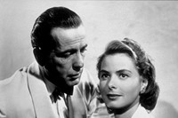Humphrey Bogart &amp; Ingrid Bergman in Casablanca, 1942
