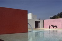 Ren&#233; Burri, Horse Pool and House by Luis Barragan, San Crist