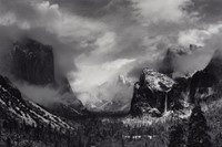 Clearing Winter Storm, Yosemite National Park, California, a