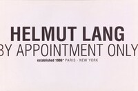 Helmut Lang S&#233;ance De Travail 1986–2005