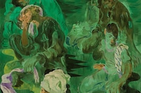 3. Salman Toor, The Inheritors (2022), Oil on canv
