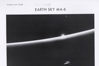 John Glenn, Orbital Sunrise, Mercury-Atlas 6, 20 Feb. 1962