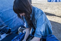 Laura Sato, part of the Levi&#39;s Makers team in Barstow