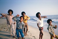 The Jackson 5 in Santa Monica, before the release of their f