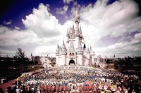 Walt Disney World, Florida, on its opening in 1971