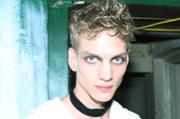 Paul Boche (Elite Model Management) for Alexander McQueen A/