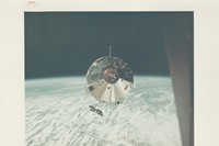 Command and Service Module seen from the Lunar Module, Apoll