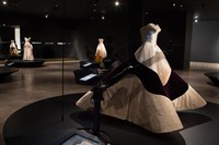 Clover Leaf Ball Gown on display at the Metropolitan Museum 