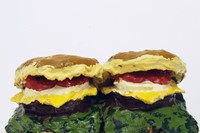 Two Cheeseburgers, with Everything (Dual Hamburgers), 1962
