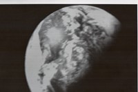 The Earth, a still from the live telecast, Apollo 8, Decembe