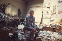 Francis-Bacon-in-his-studio-in-London-in-1974