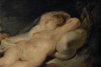 Peter Paul Rubens The Hermit and the Sleeping Angelica, 1626
