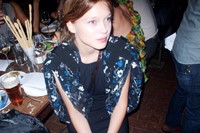 L&#233;a Seydoux at the AnOther issue 21 launch dinner &amp; party wi