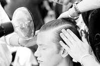 Backstage at Dior Homme A/W13 Beijing