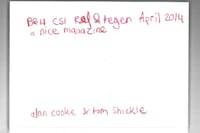 A Nice Magazine by Hanna Moon (2014)