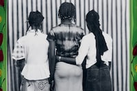 Painted Frames by Malick Sidib&#233;