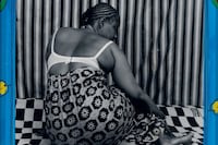 Painted Frames by Malick Sidib&#233;