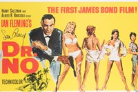 Dr No poster signed by Sean Connery