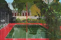 Hurvin Anderson, Country Club Series: Chicken Wire (2008)