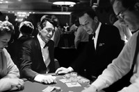 Dean Martin playing blackjack with Frank Sinatra, Sands Hote