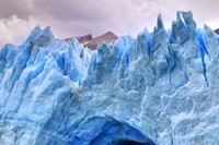 Ice cave at the Perito Moreno Glacier in Argentina