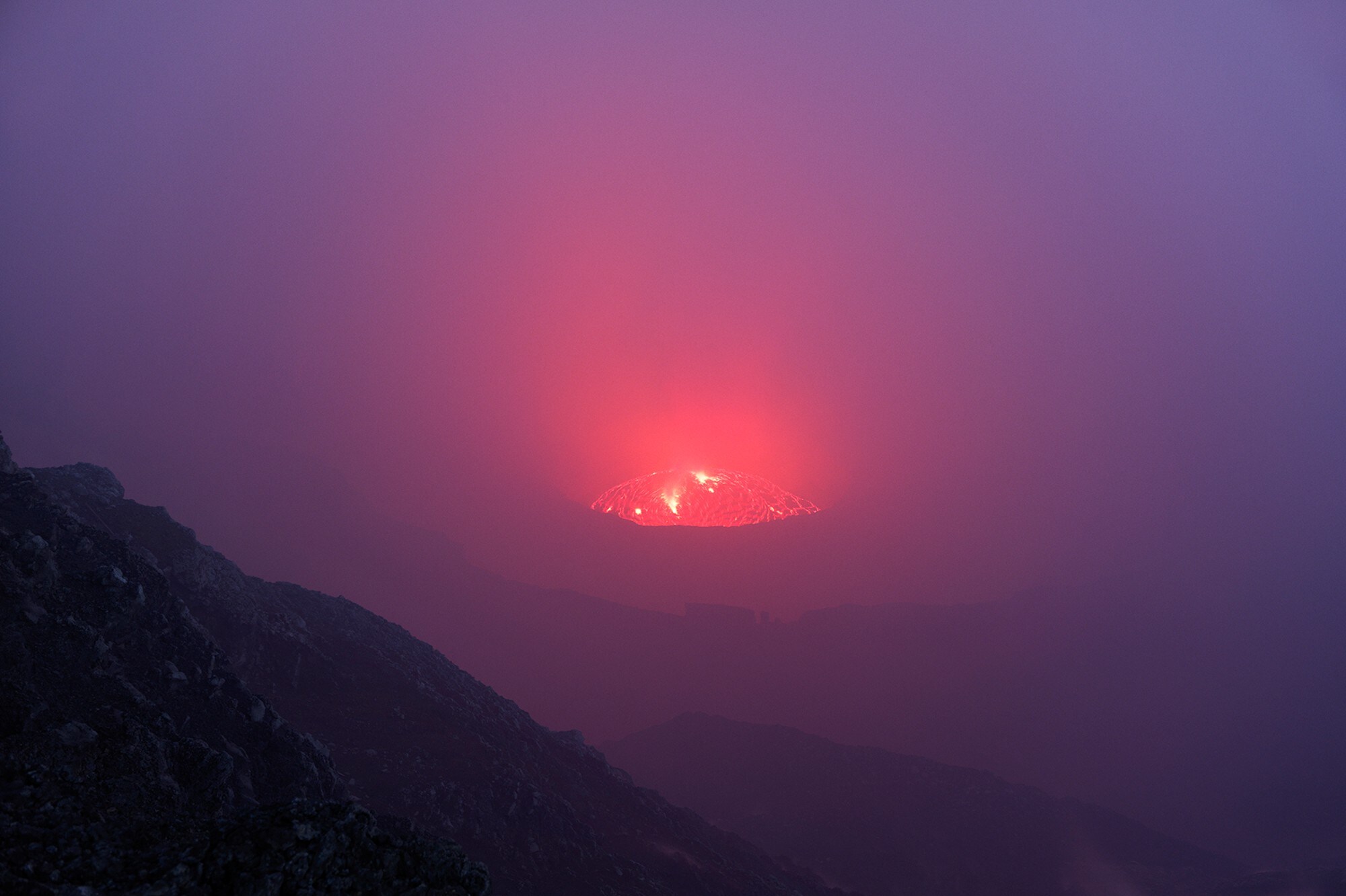 Mount Nyiragongo Volcano, 2015