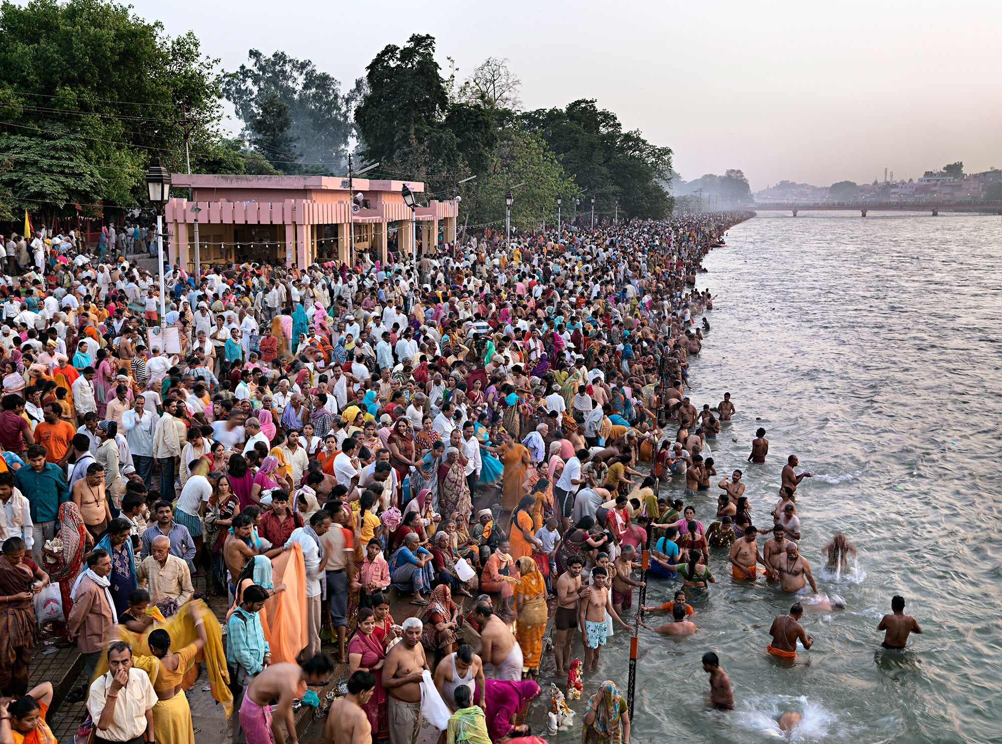 Kumbh Mela shore
