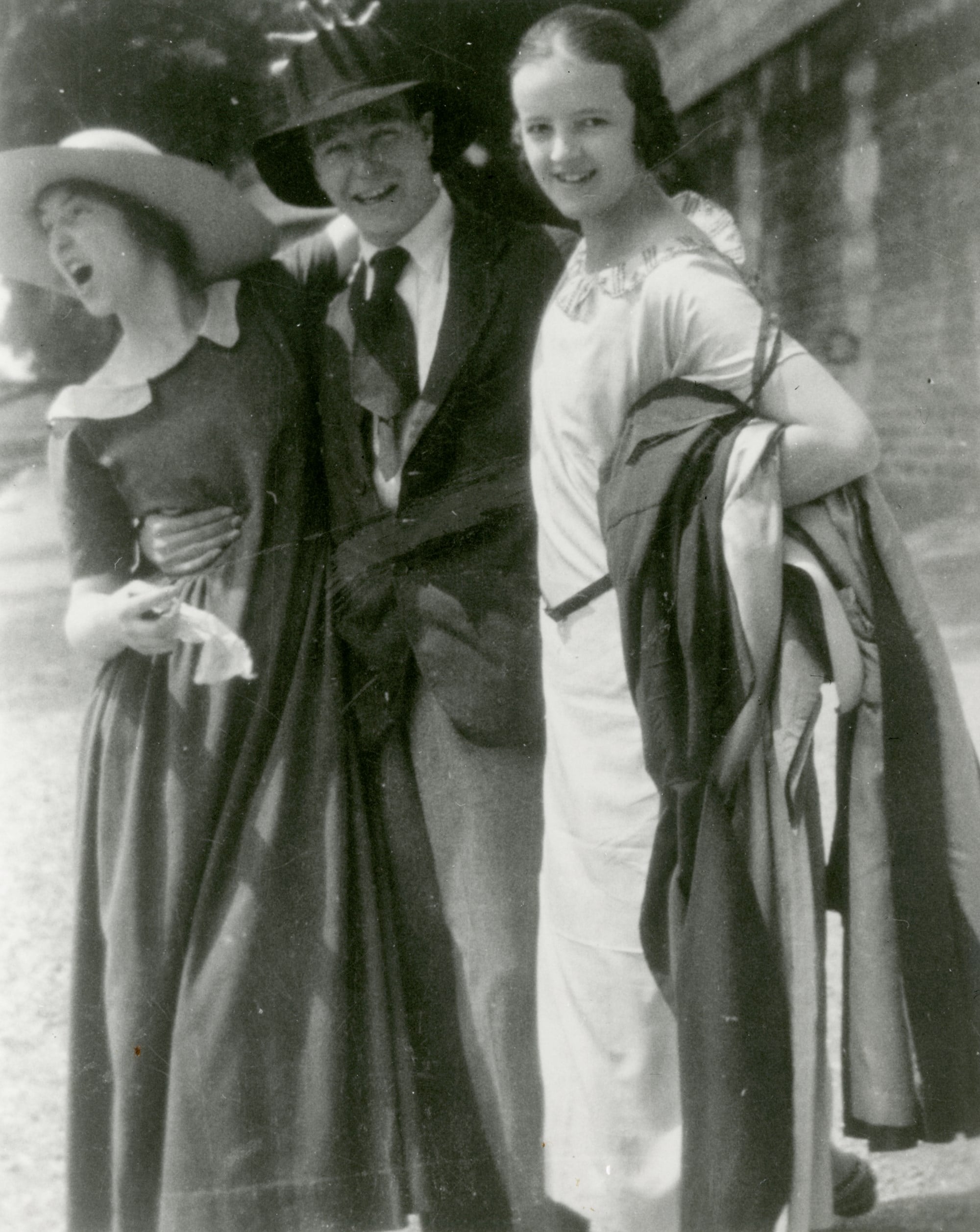 Edna Ginesi, Henry Moore and Barbara Hepworth in P