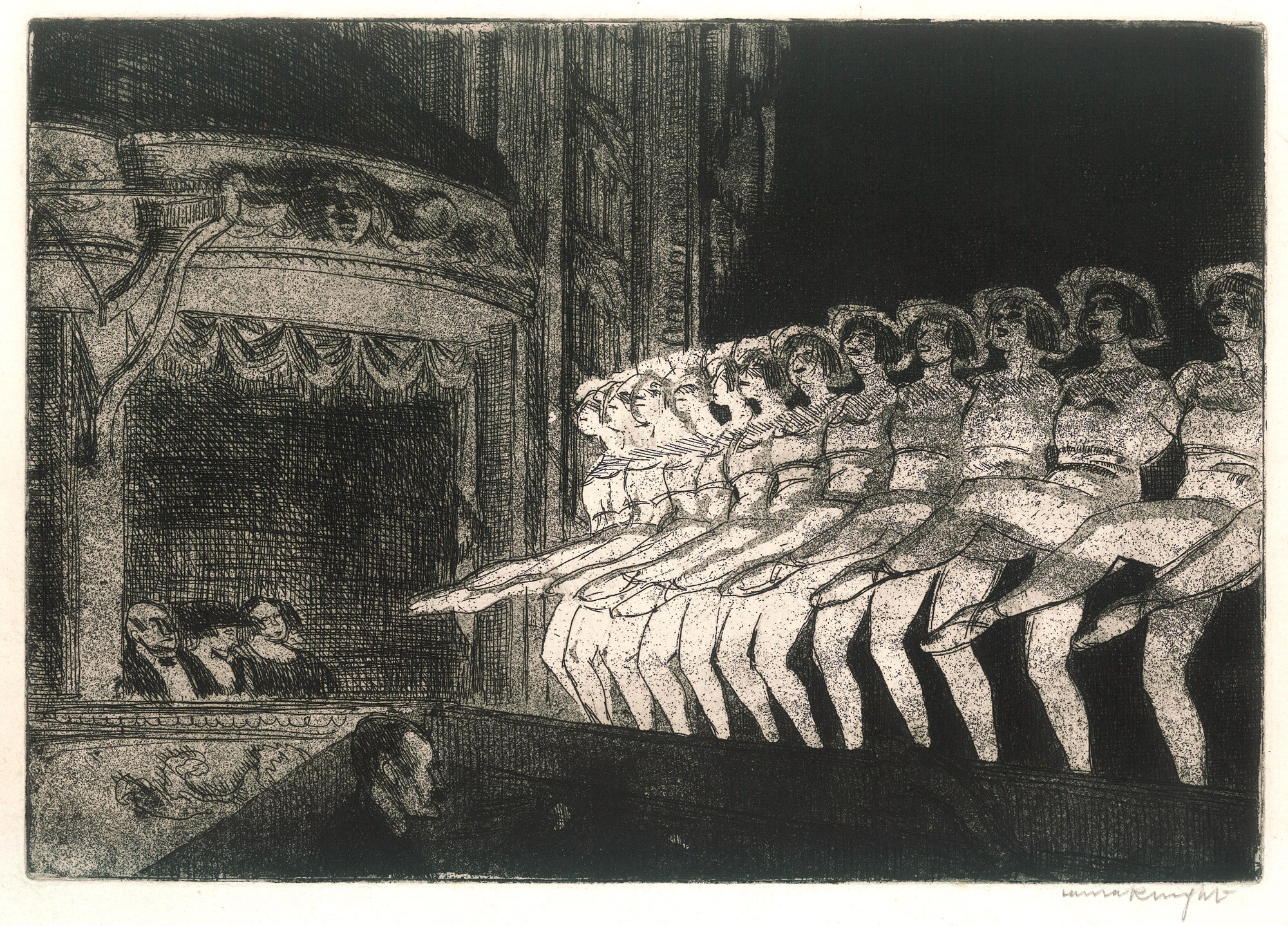 LAURA KNIGHT_A Chorus_courtesy The Fine Art Societ