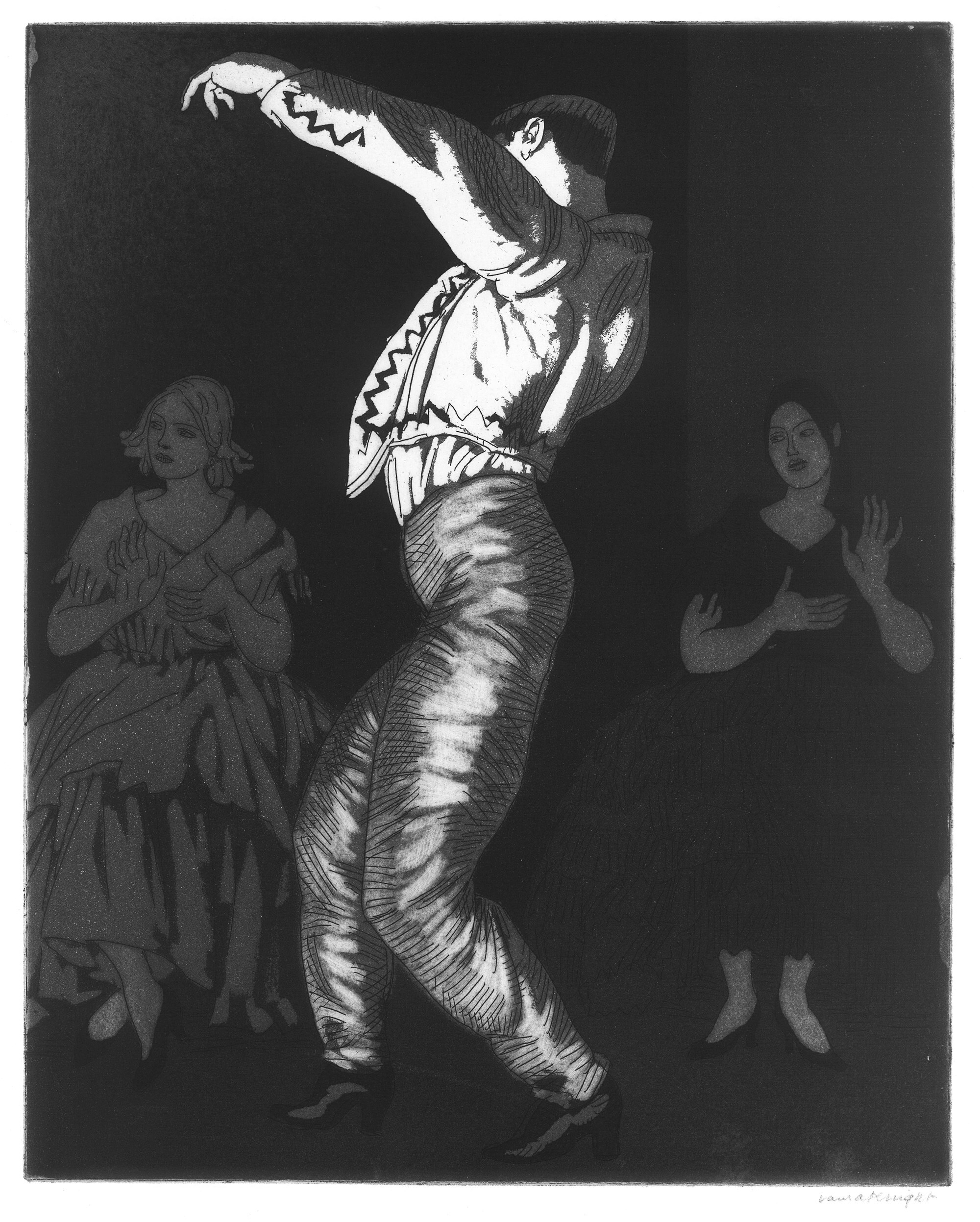 LAURA KNIGHT_Spanish Dancer No.2_courtesy The Fine