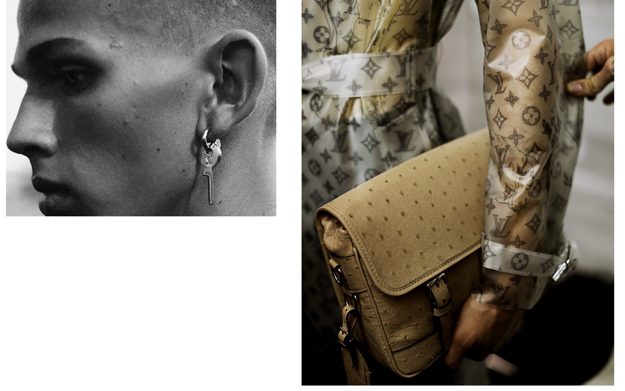 Louis Vuitton's Tattooed Man-Bag