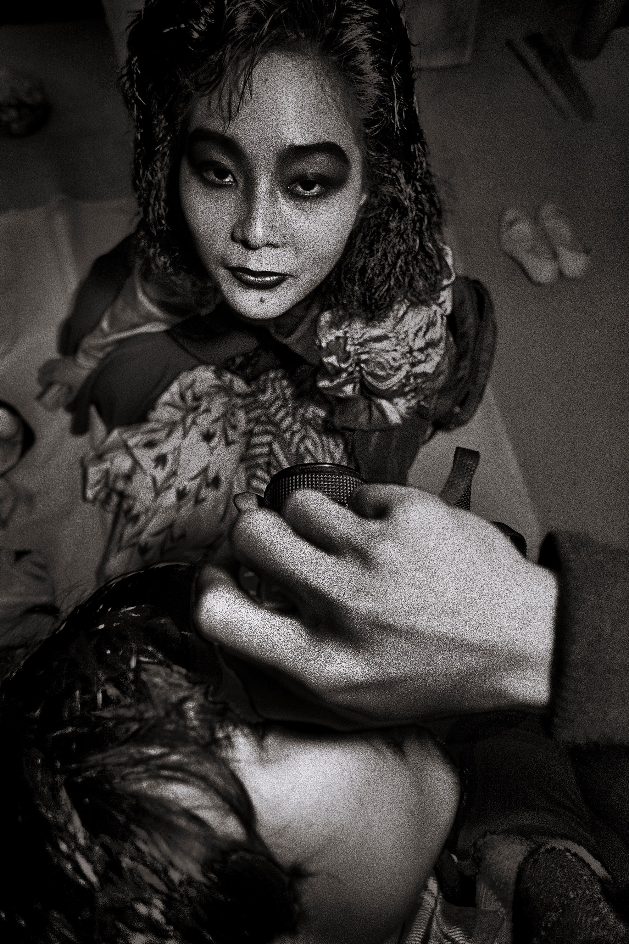 Huang Jiadong photographing Zhang Aijun, Guangzhou