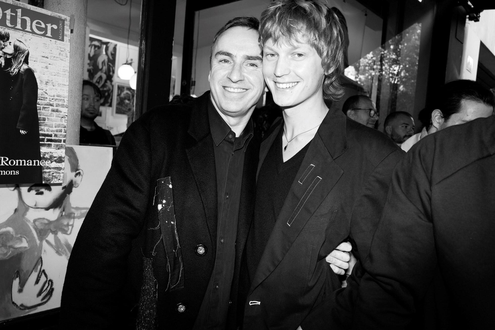 Raf Simons Signs Copies of AnOther Magazine (and Other Things) in