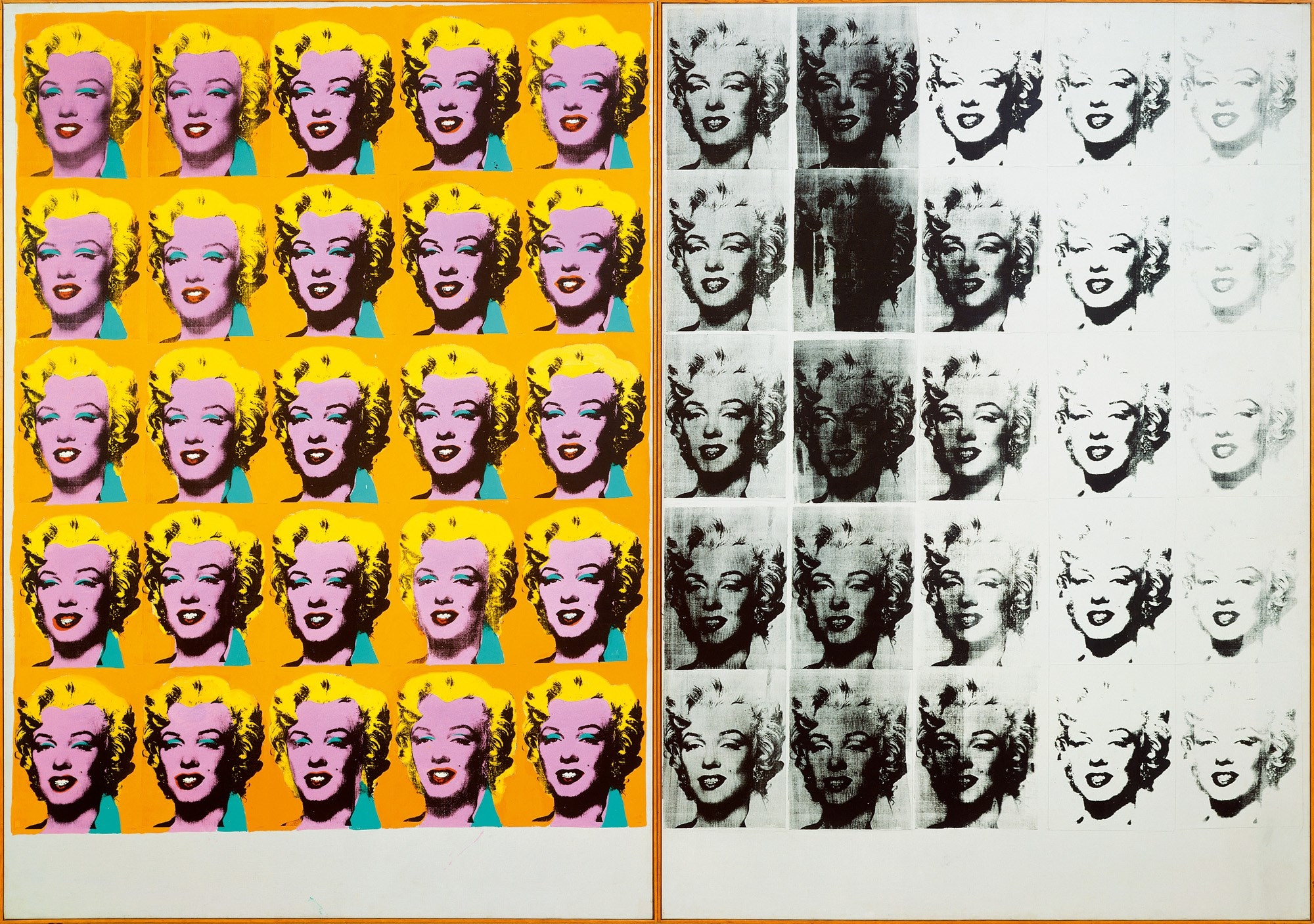 Andy Warhol - Marilyn Diptych
