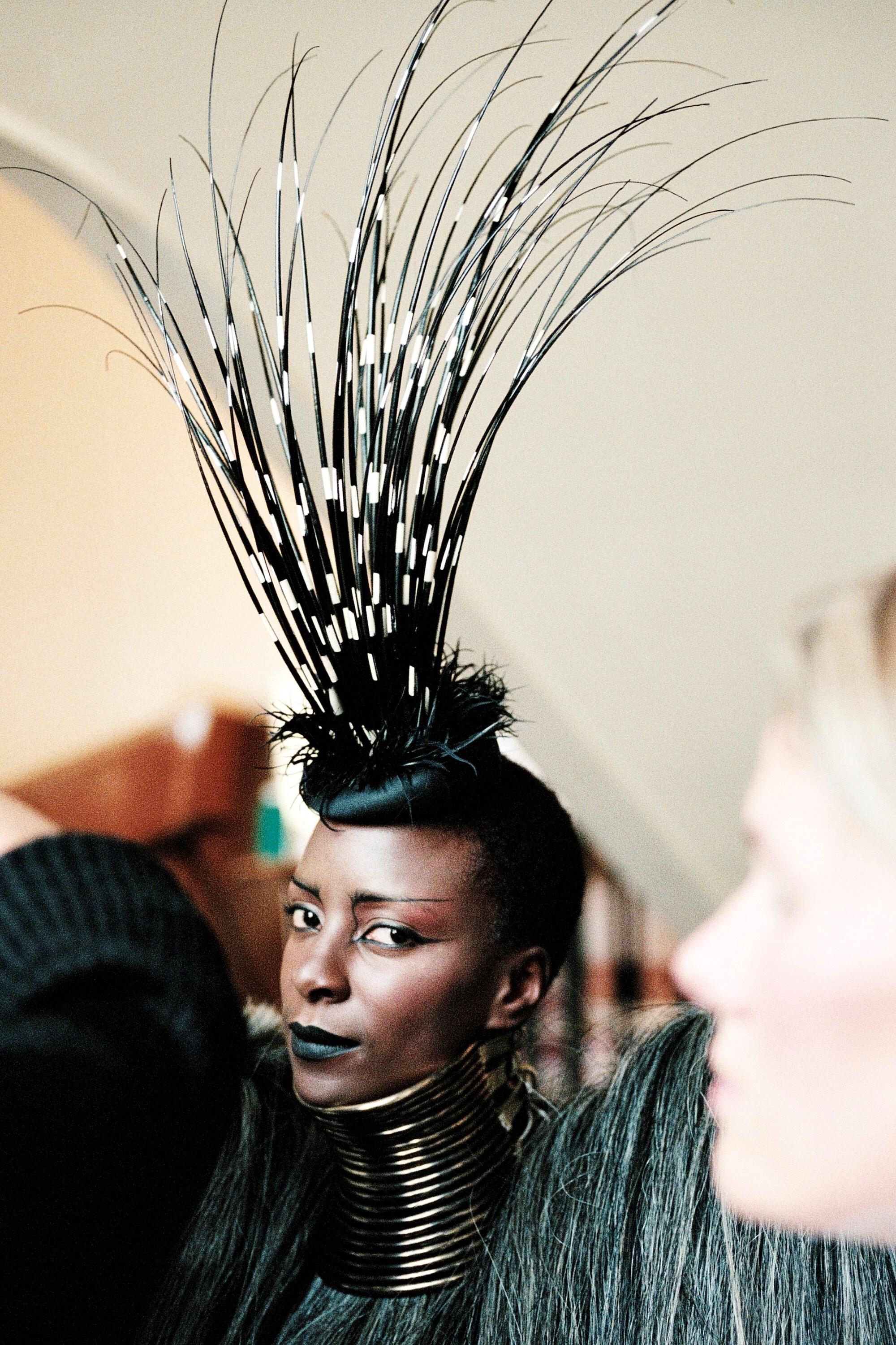 Shaun Leane &#39;GIVENCHY COIL COLLAR&#39;, shot by Ann Ra