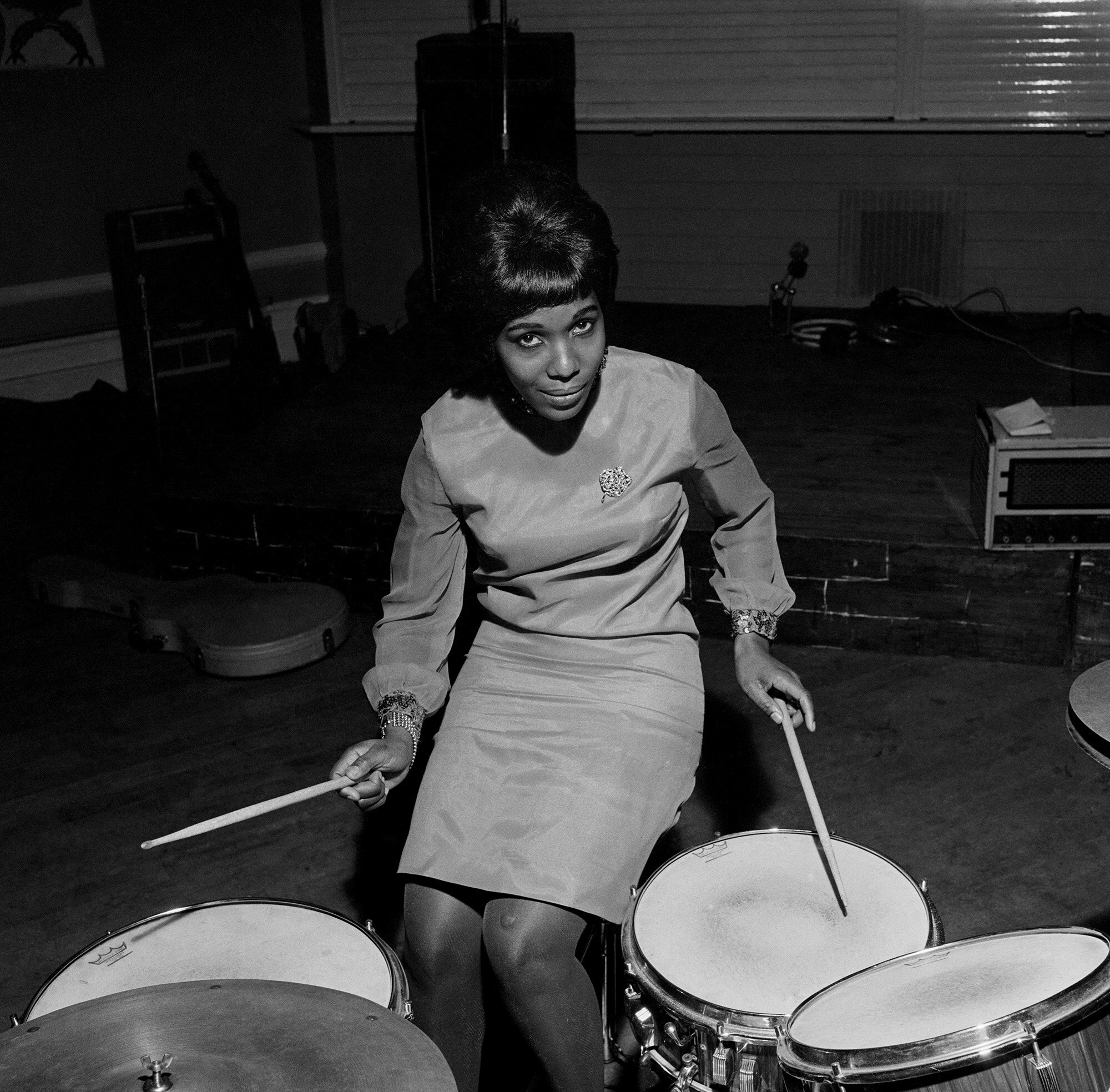 web Constance Mulondo, Drum cover girl, at London 