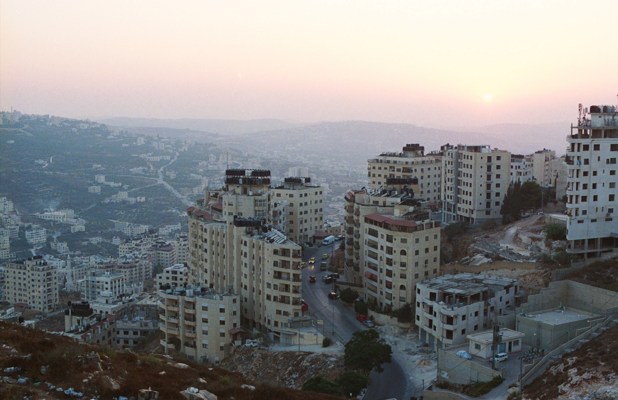 7 - Sunset Over Nablus (Expanse), Palestine, 2018