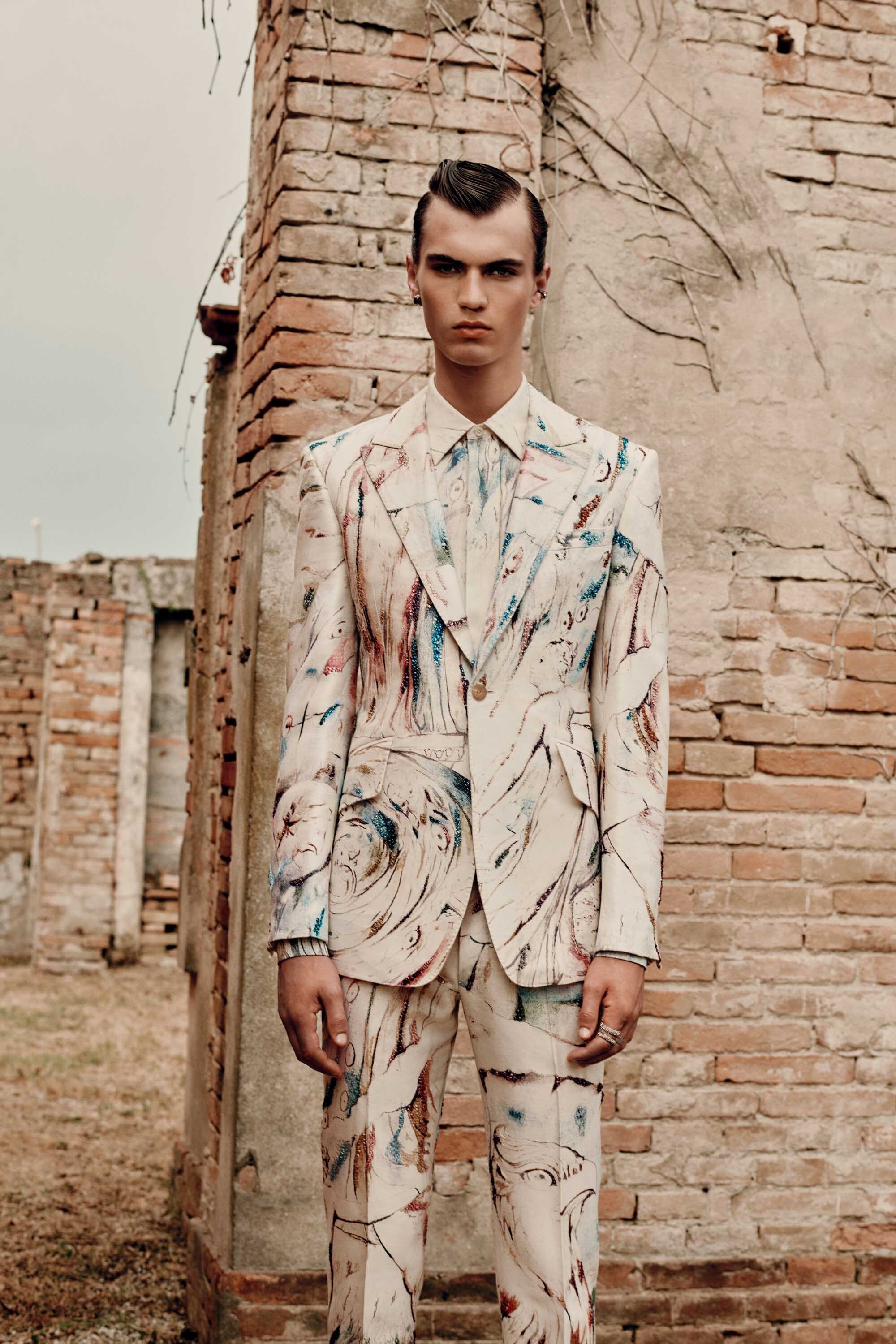 Alexander McQueen Spring/Summer 2022 Menswear Paolo Roversi