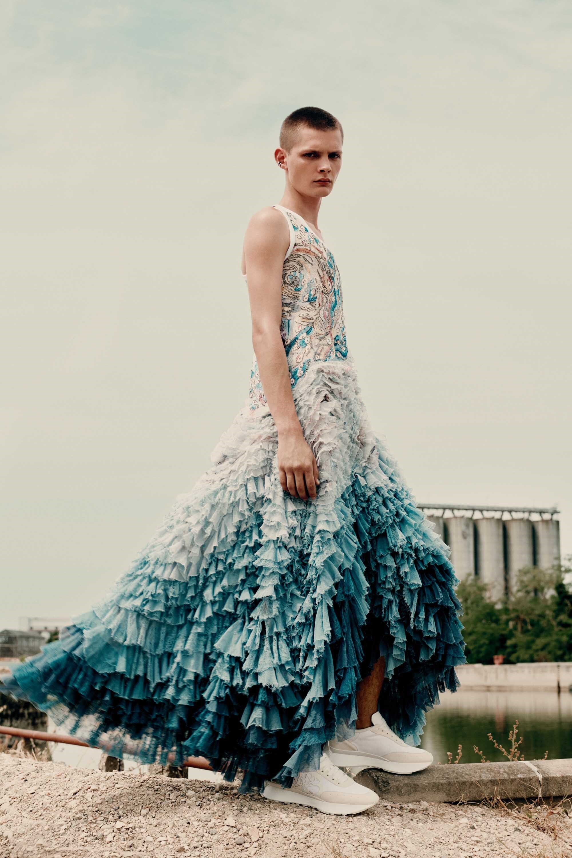 Alexander McQueen Spring/Summer 2022 Menswear Paolo Roversi
