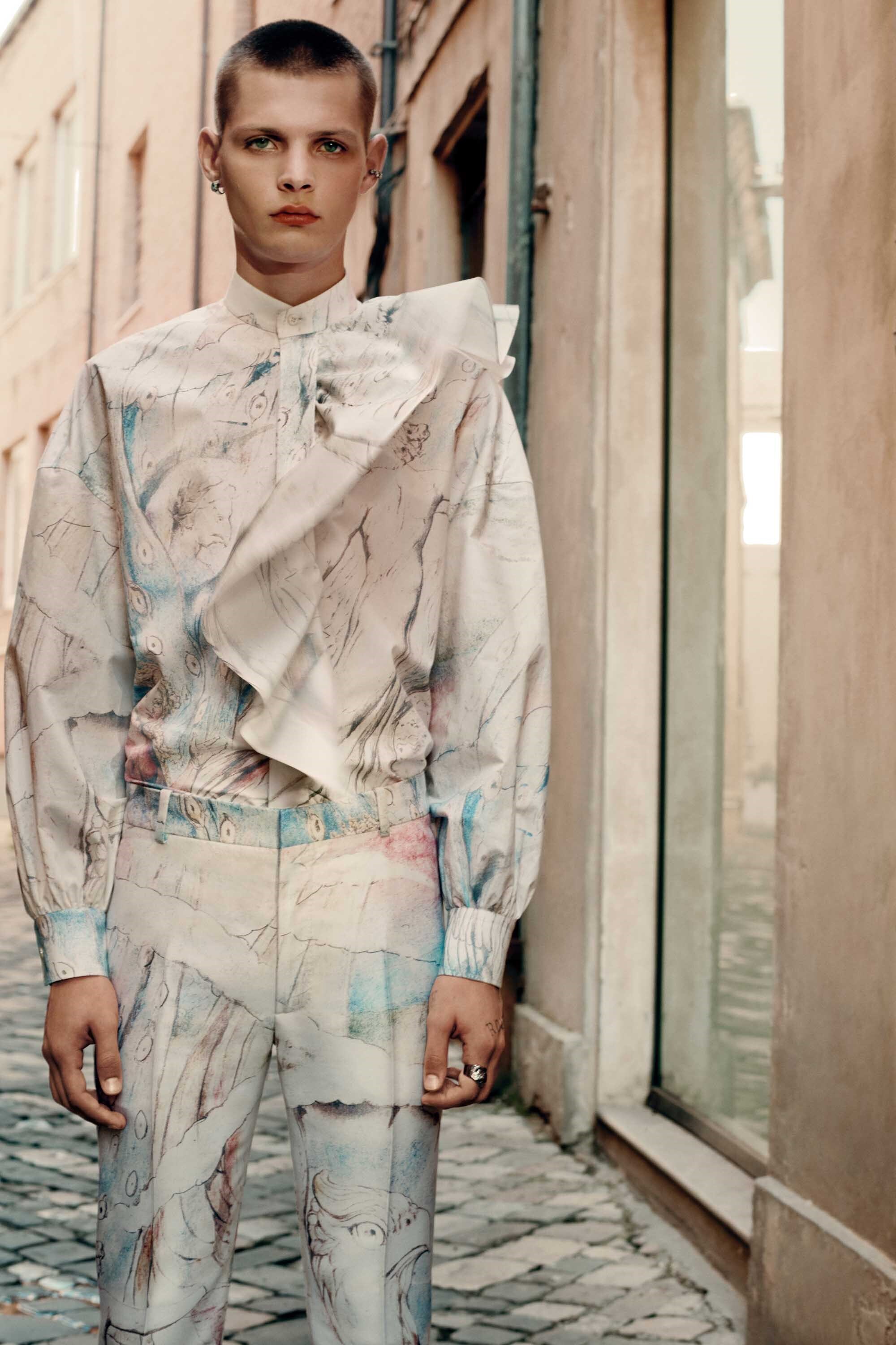 Alexander McQueen Spring/Summer 2022 Menswear Paolo Roversi